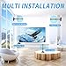 Digital TV Antenna for Smart TV Indoor，2026 HD Antenna with Strong Magnetic Base, 360°&Long Range Reception HDTV Antennas for Local Channels, Easy Installation Antennas for TVs Without Cable (5.5 in)