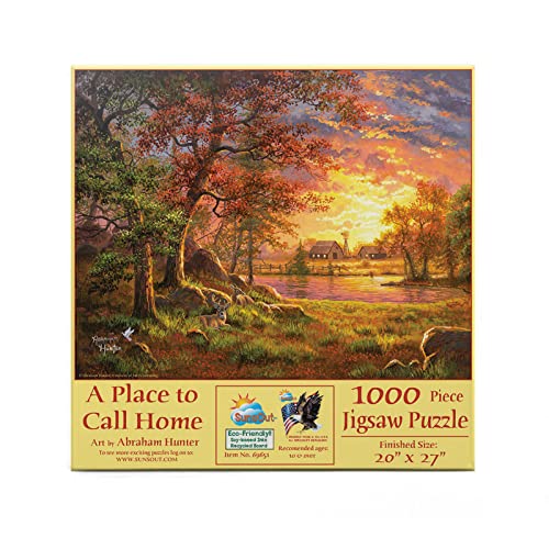 Puzzle SunsOut - Abraham Hunter: A Place to Call Home, 1.000 piese (Sunsout-69651)
