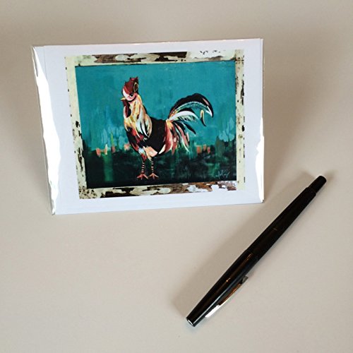 Image of Liesl Long Chaintreuil, Rustic Farm Animal Blank Card Collection, Five Cards /Five Envelopes, Boxed Set - (AML18-VGCS-57)