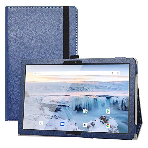 LFDZ Coque pour Archos T101 4G,Slim Fit PU Cuir Etui et Pliable Stand Housse Support Ultra-Mince et Léger Etui Cover Coque Case pour 10.1