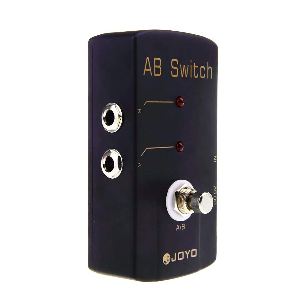 JOYO A/B Interruttore a pedale pedale pedale effetto chitarra pedali in loop A direttamente alla linea B, passare tra due uscite effetti loop catene (JF-30)