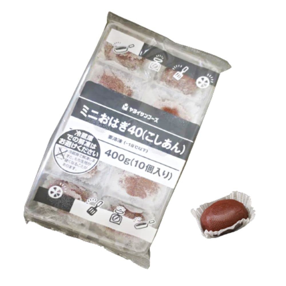 Amazon | ヤヨイサンフーズ ミニ おはぎ こしあん 40g×10個