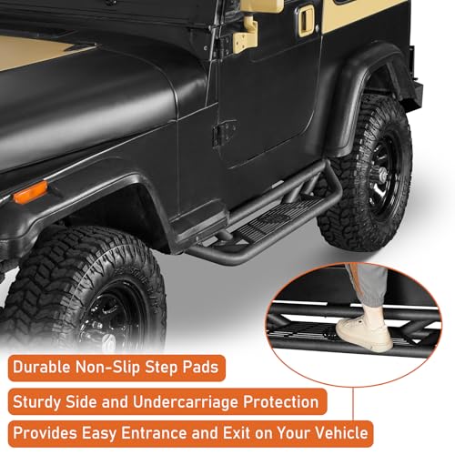 Barras laterales para Jeep Wrangler YJ 1987-1995 miniatura 2