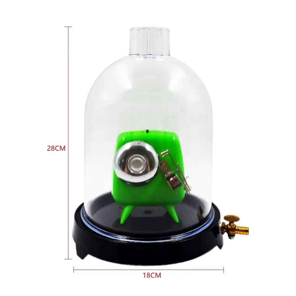 Kit D'Expérience Sonore sous Cloche à Vide de Laboratoire, Outil de Physique du Son sous Cloche à Vide.