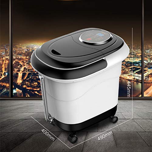 Sdfgh Foot Tub Automatic Heating Electric Household Foot Bath Barrel Footbath Thermostatic Foot Massager Deep Barrel #TOP2