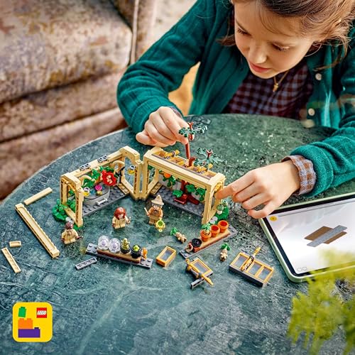 Image of LEGO Harry Potter Hogwarts Castle: Herbology Class, Wizard Gift 76445 Building Blocks Toys for 8+ Gift for Boys and Girls