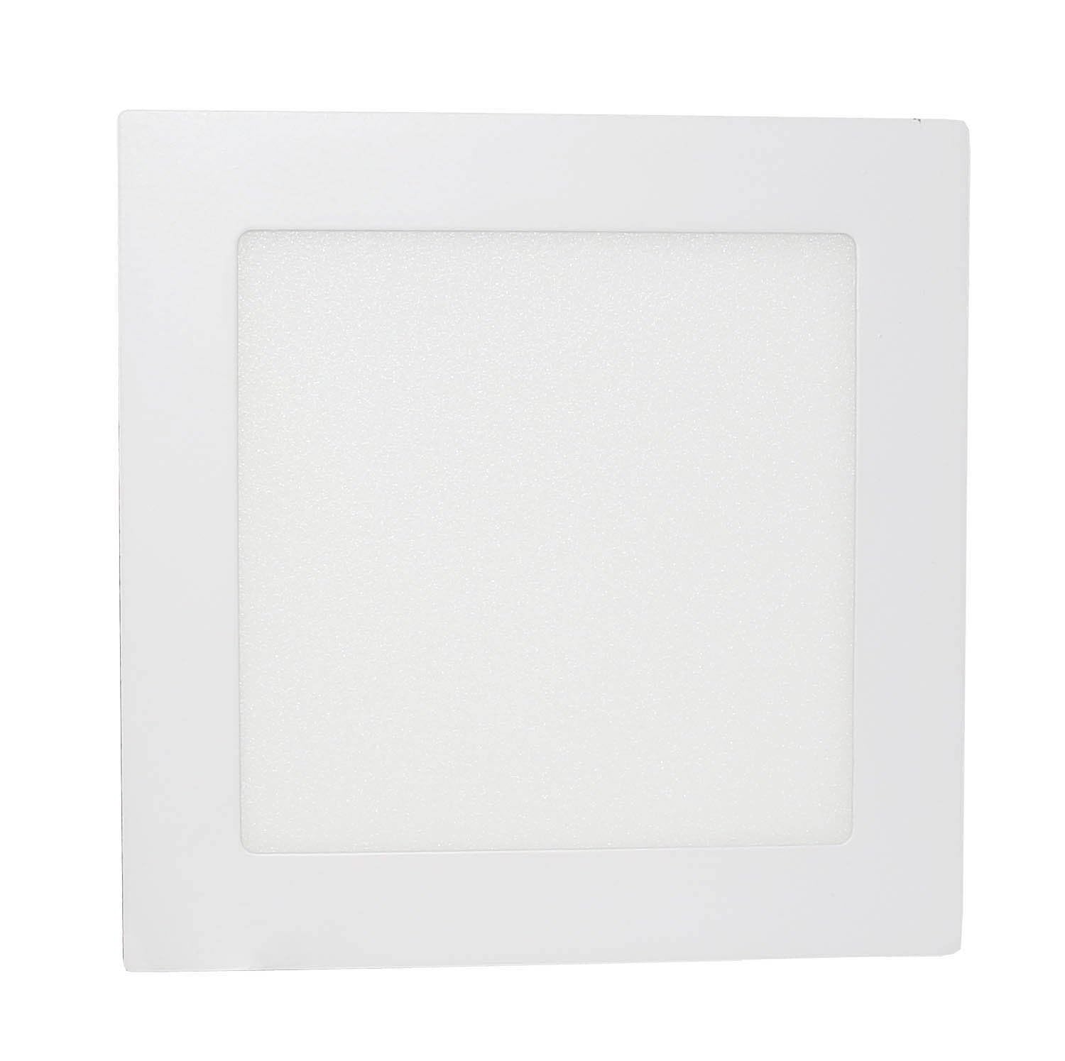 LOWENERGIE 12w LED Square Ceiling Panel Light Recessed Down Lighting, 170mm 7 inch 100w Halogen Equivalent (4000k x 8)