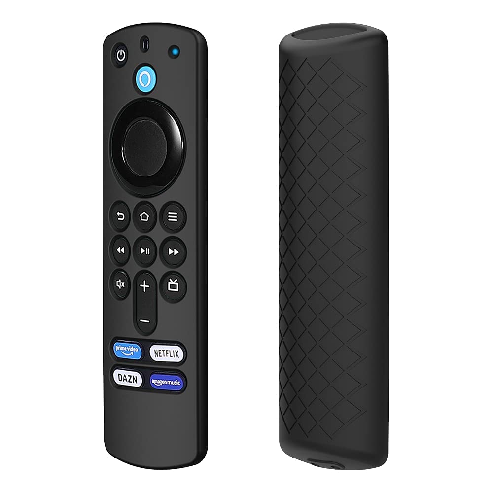 RAYA Silicone Cover Case Compatible with 2021 Release Fire TV Stick Alexa Voice Remote 3rd Gen [Remote NOT Included] (Black) (B0CJ343DNF) Amazon Price History, Amazon Price Tracker