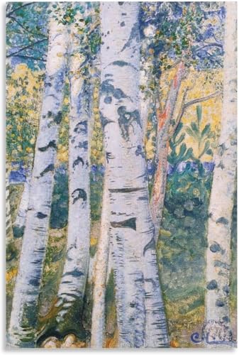 Pintura vintage de lienzo Carl Larsson arte mural premium 40x60