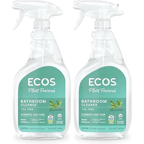 Earth Friendly Products Shower Cleaner Spray - 22 Fl Oz (Pack of 2) Cover