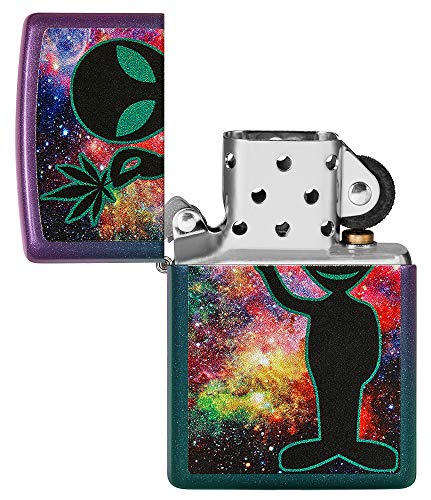 Encendedor Zippo Iridescent de Latón miniatura 4