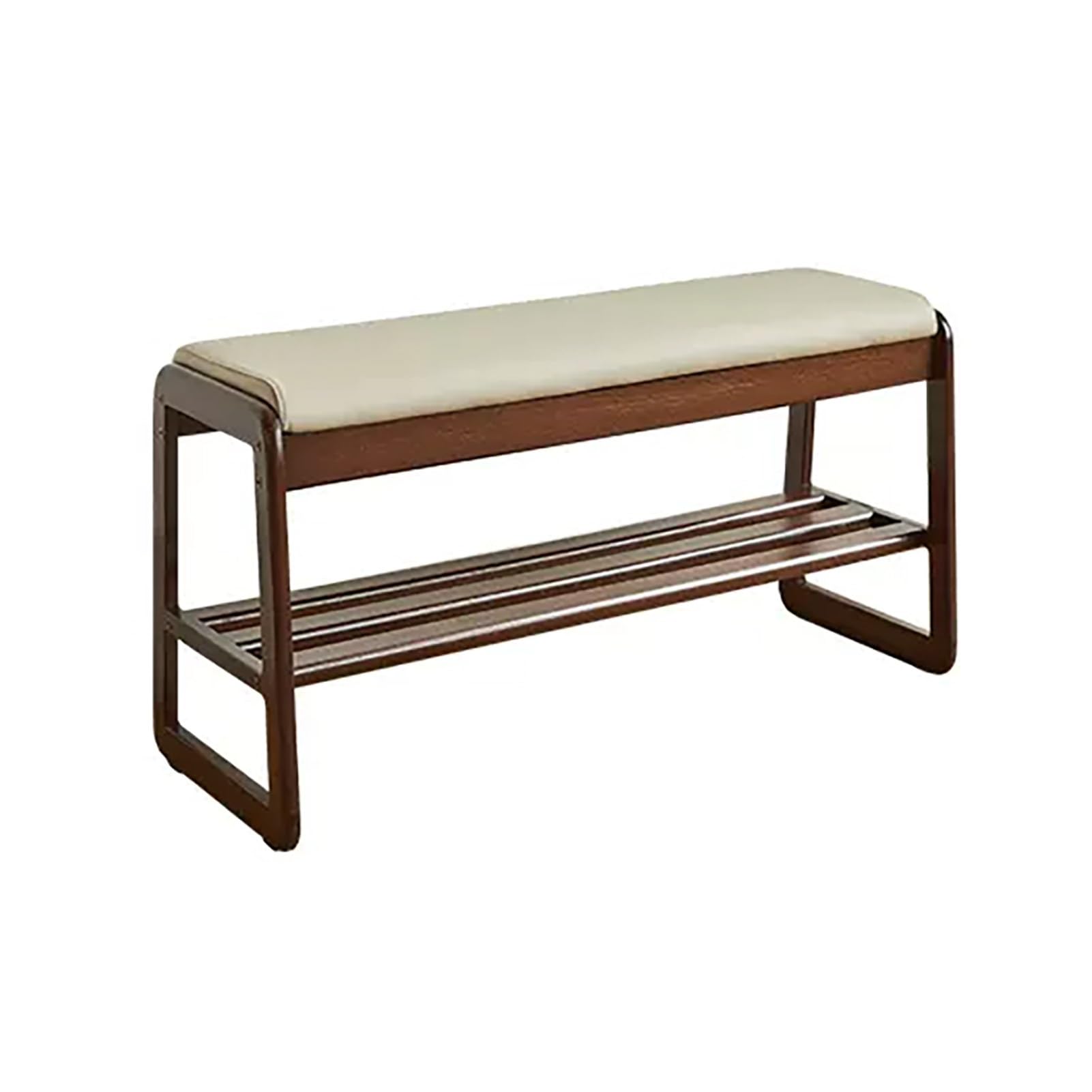 Banc de rangement pour chaussures idéal pour créer une entrée chaleureuse en bois