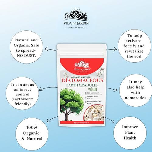 Image of Organic & Natural Diatomaceous Earth Granules for Essential Soil Amendment | 2 kg