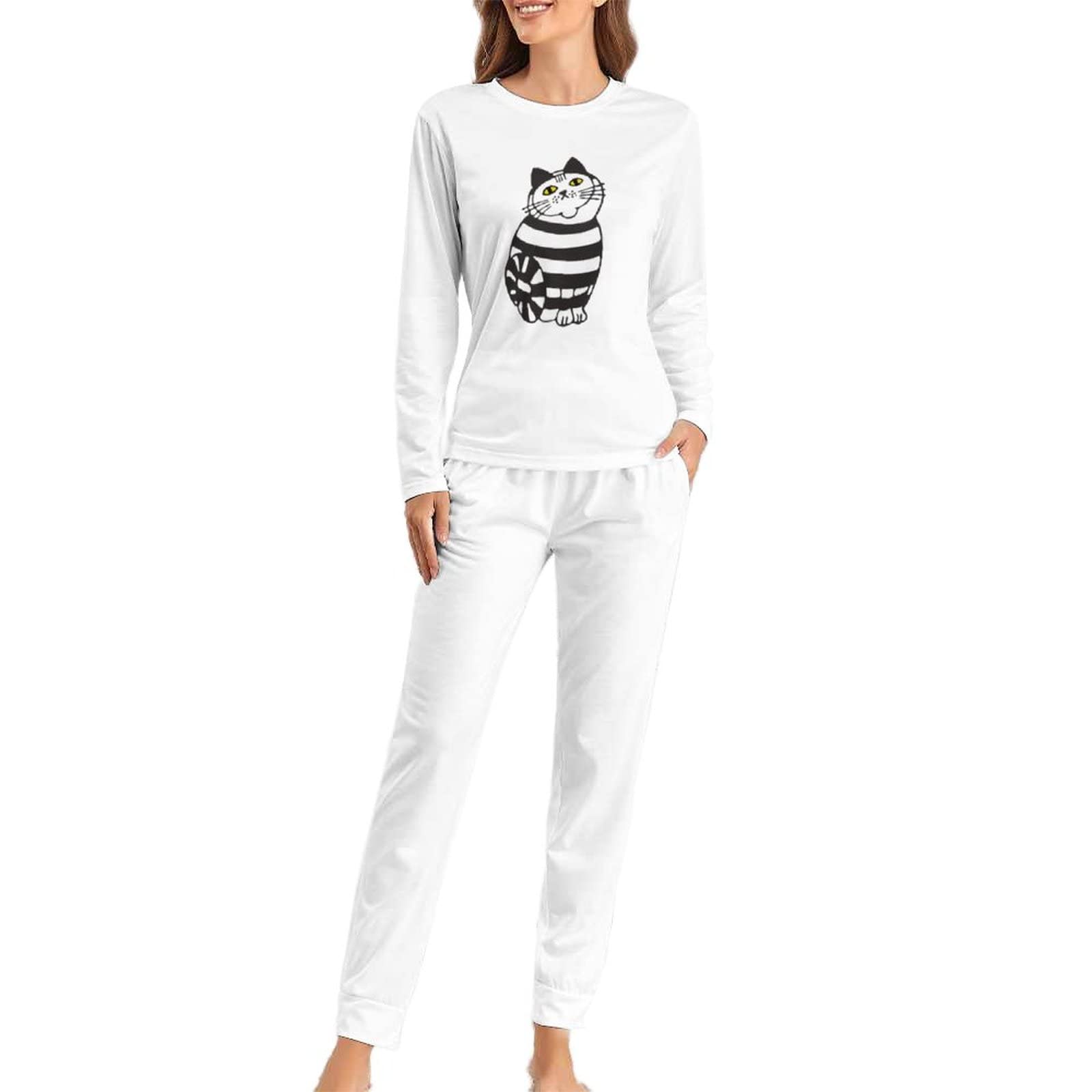 Amazon.co.jp: リサラーソン レディース パジャマ 長袖 長ズボン