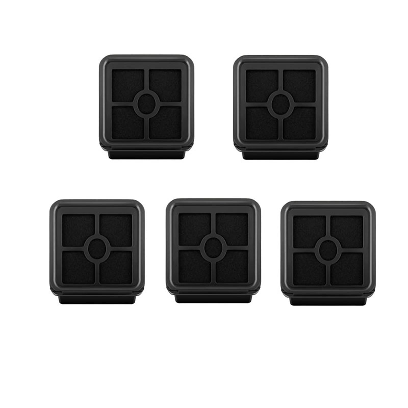 GENTERUN Roller Brush Filters ，Compatible For ILIFE W90 ，Cordless Wireless Dry Dust Collection Filter(Hepa 5Pcs)