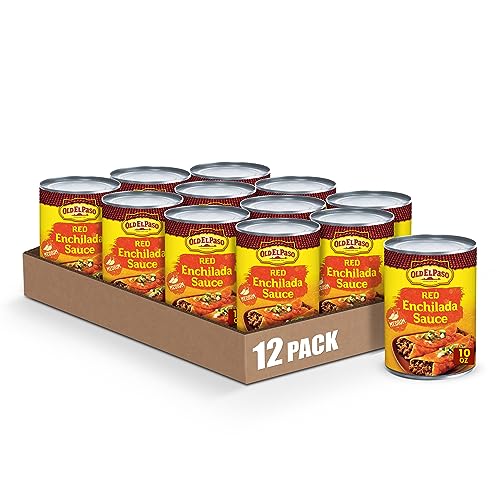 Old El Paso Medium Red Enchilada Sauce, 10 oz (Pack of 12)
