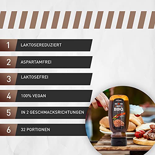 Body Attack BBQ Sauce, 2er Pack (2x 320ml)