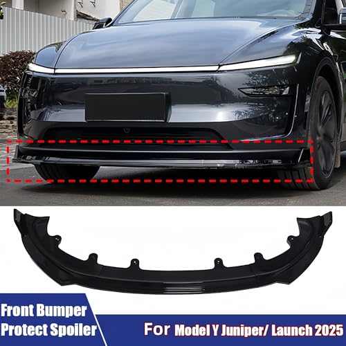 Protégez et sublimez la lèvre avant Tesla Modèle Y 2025 Juniper diffuseur