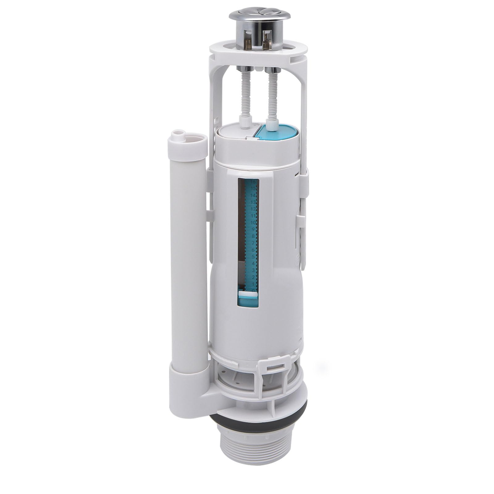 MendorioToilet Cistern Flush Valve, Compatible with Geberit Impuls 250 Cistern Flush Replacement, Suitable for 2-Inch Dual Toilet Syphon Replacement Kit in Split Toilet Cisterns.