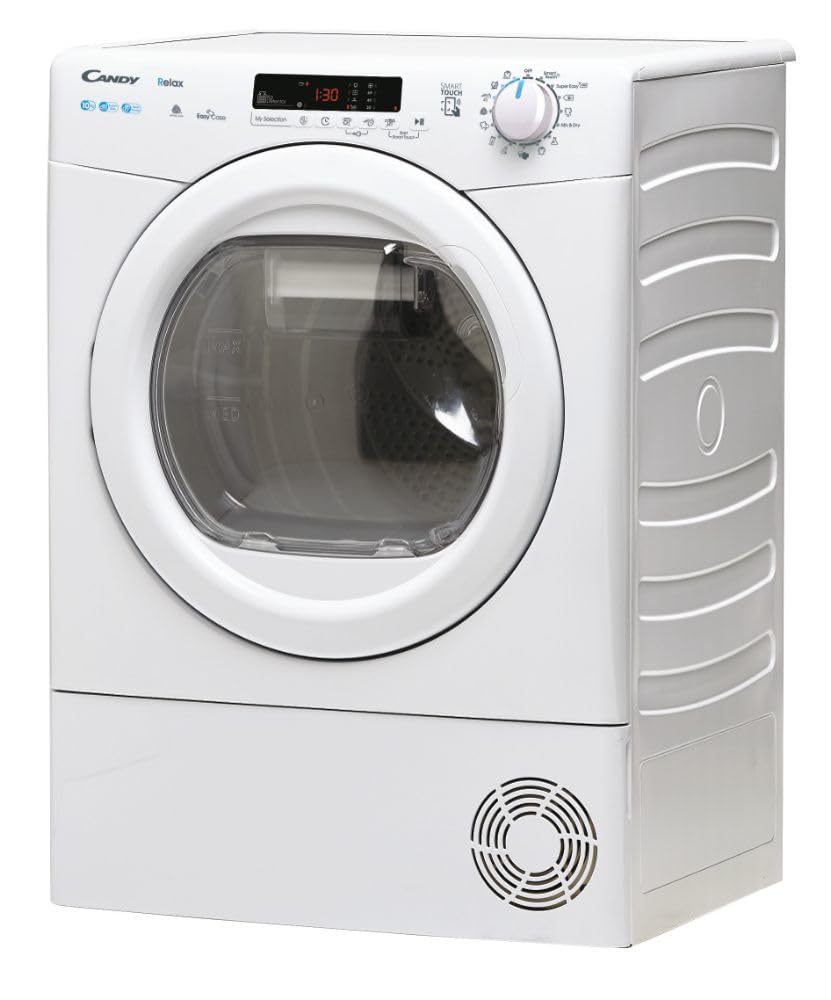 Candy CRE H10A2DE-S - Asciugatrice con pompa di calore, 10 kg, NFC, Classe energetica A++