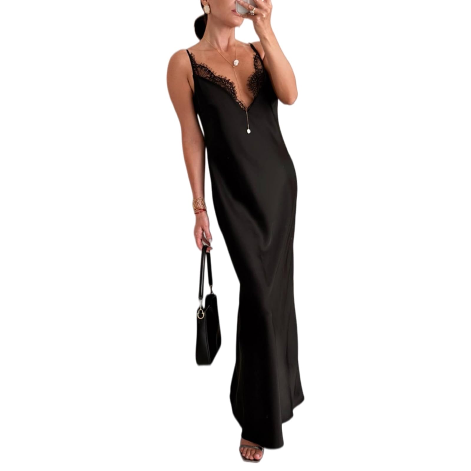 Vestito Vestido Estivo Femminile Sexy, Colore Solido Slim Fit Hollow out Design per La Festa di Spiaggia E Abito Vacanza-02 Yellow-XXL