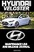 Produktbild Hyundai Veloster: Maintenance Log and Mileage Journal - Composition Notebook, 150 pages