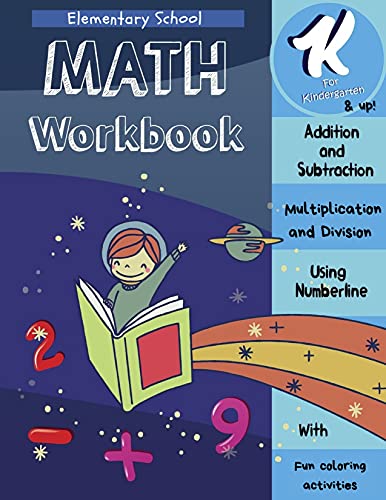 Elementary School Math Workbook: For kindergarten and up! (English ...