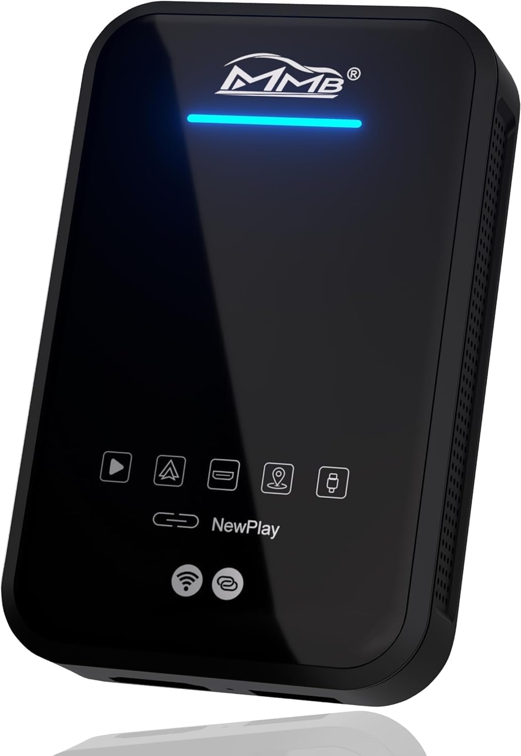 MMB WJAN-PLUS CarPlay Wireless Adapter, Multimedia Video Box, CarPlay With Android.11, 4 + 64 GB, Android Auto Wireless, HDMI Output, Built-in GPS, Only supports cars with wired OEM CarPlay