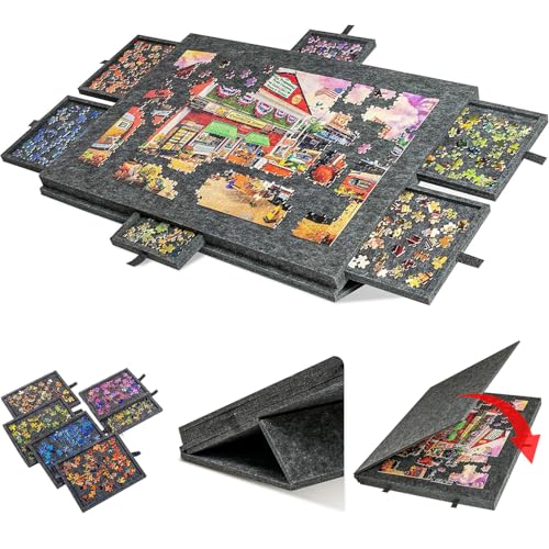 Support pour puzzle 1000 pièces pliable pour s'amuser dans le salon