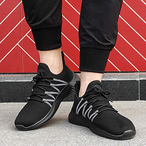 Image of Feethit Mens Slip On Running Shoes Breathable Lightweight Comfortable Fashion Non Slip Sneakers for Men