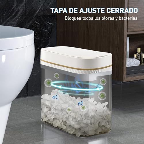 Mejores comprativas On-line Bote basura automático baño disponible en línea. 3 Imagen adicional