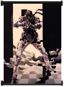 Metal Gear Solid Game Fabric Wall Scroll Poster (31x42) Inches