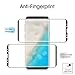 OTAO Galaxy S9 Plus Screen Protector Tempered Glass, [Update Version] 3D Curved Dot Matrix [Full Screen Coverage] Glass Screen Protector (6.2'') with Installation Tray [Case Friendly] for Samsung S9+