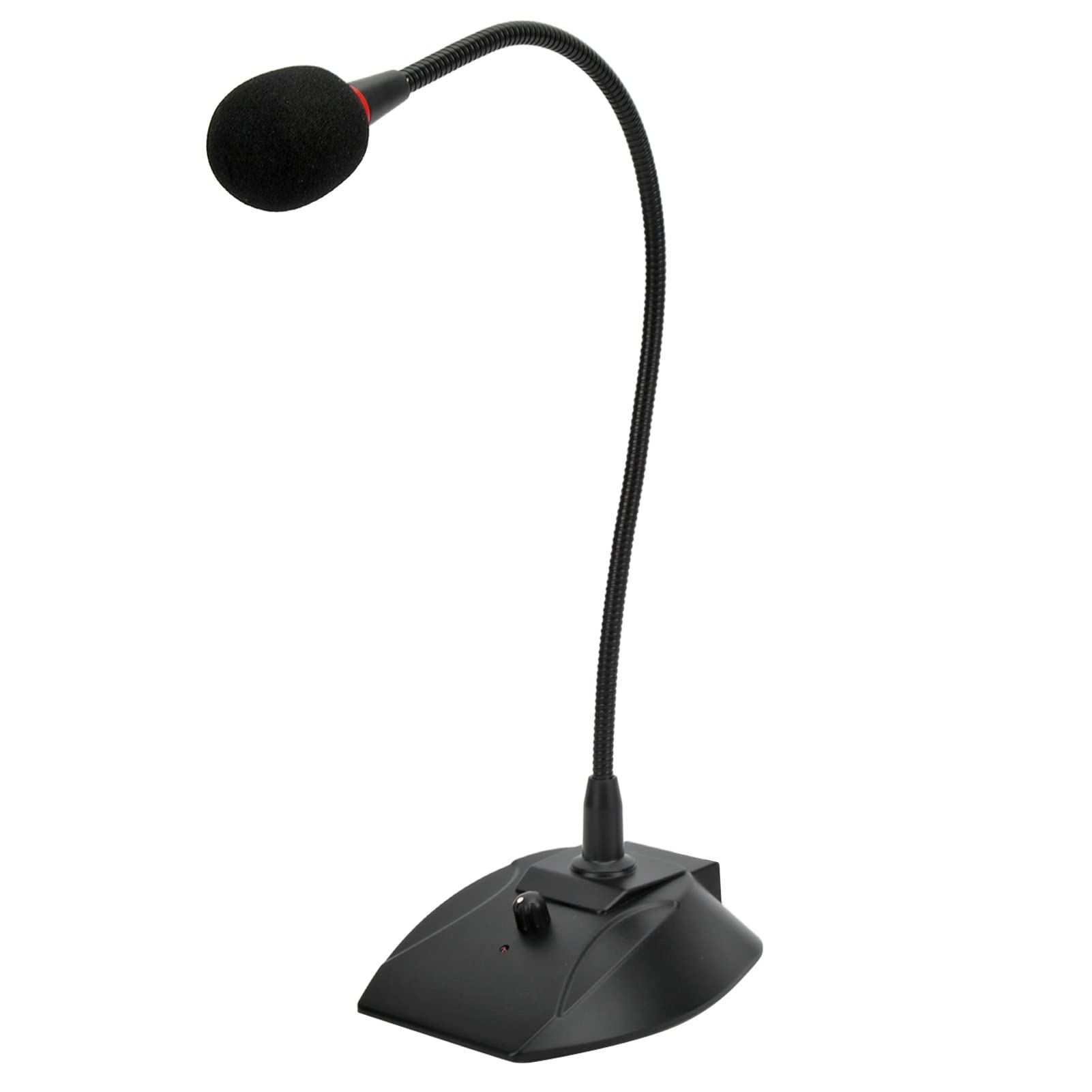 Bewinner Microfono per Conferenze USB con Pickup Cardioide, Collo di Cigno Regolabile e Filtro Pop per Computer, Lezioni Online, Streaming Live, Podcast, Giochi