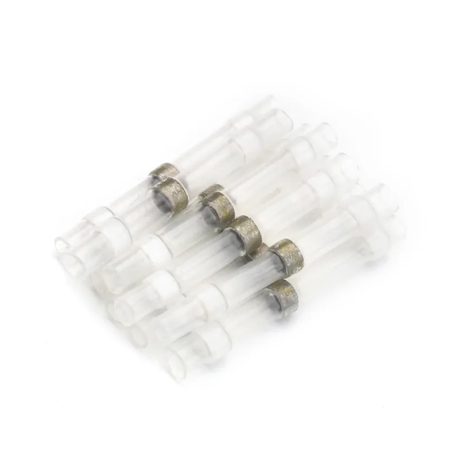 100 Pezzi/Set 4 Misure Manicotto di Saldatura Filo Sigillo connettori termorestringenti terminali di Giunzione connettori Filo Testa isolati