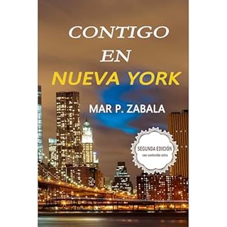 Contigo en Nueva York Audiolibro Por Mar P. Zabala arte de portada