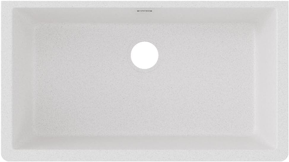 ElkayELGRU13322WH0 Quartz Classic Sink, White