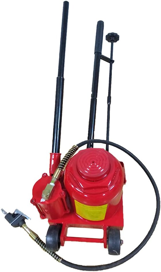 50 TON Air Hydraulic Manual Bottle Jacks Automotive Shop Axle Jacks Hoist Lift