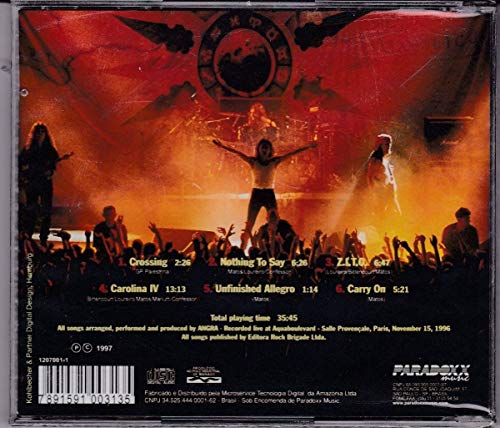 Angra - Cd Holy Live - 1997