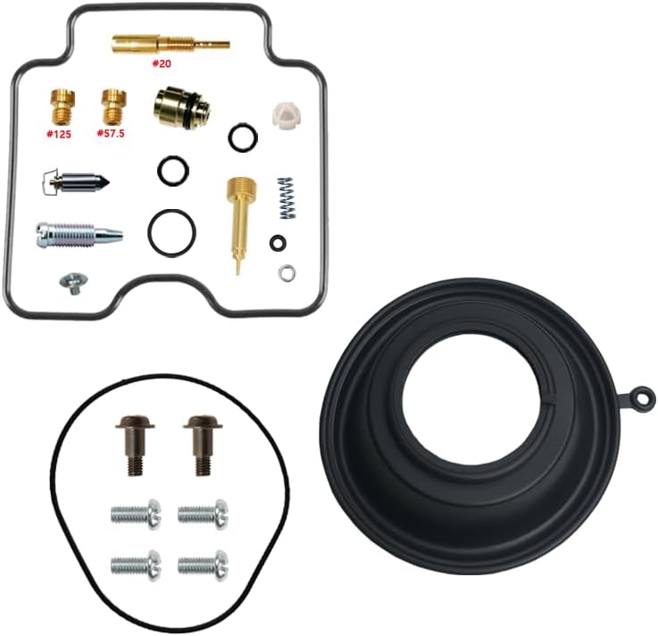 QUADSPORT LT-Z250 LTZ250 motorcycle carburetor repair Kit 2004-2010 LT-Z 250 LTZ 250 carburetor rebuild kit (repair kit,float,Diaphragm)