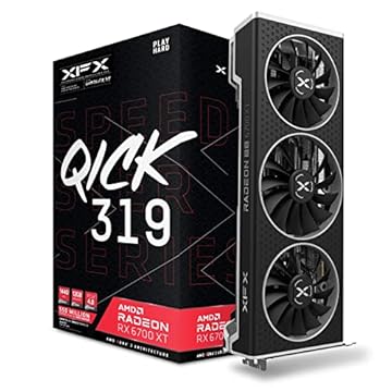 GPU AMD RX6700XT 12GB GDDR6 SPEEDSTER QICK319 XFX RX-67XTYPBDP