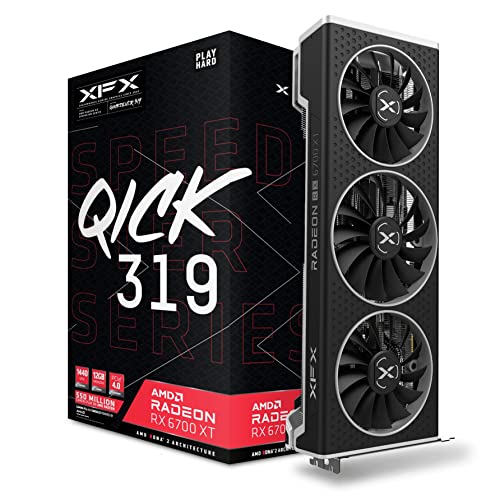 Amazon | XFX Speedster QICK319 AMD Radeon RX 6700 XT ブラック
