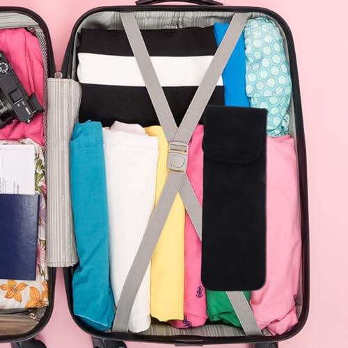 Bolsa organizadora para plancha de cabello x2 negra miniatura 3