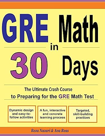 GRE Math in 30 Days