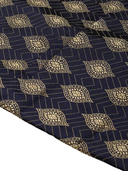 Image of Sojana (Since 1958) Men's Silk Blend Booti Jacquard ONLY Nehru Jacket