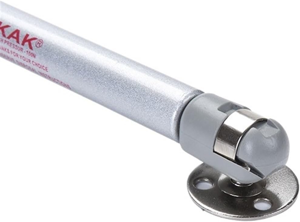 60N / 6kg Copper Force Door Lift Support Gas Hydraulic Spring Hinge Cabinet Door Kitchen Cupboard Hinges Furniture Hardware (Color : White)