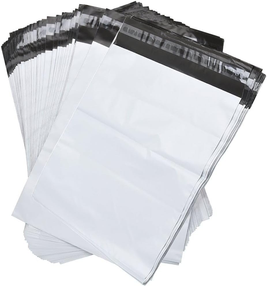 Supply Air 9x12 Poly Mailers 2 Mil Self Seal Shipping Envelopes Grey 300 Pack Rectangular Polyethylene Mailing Bags