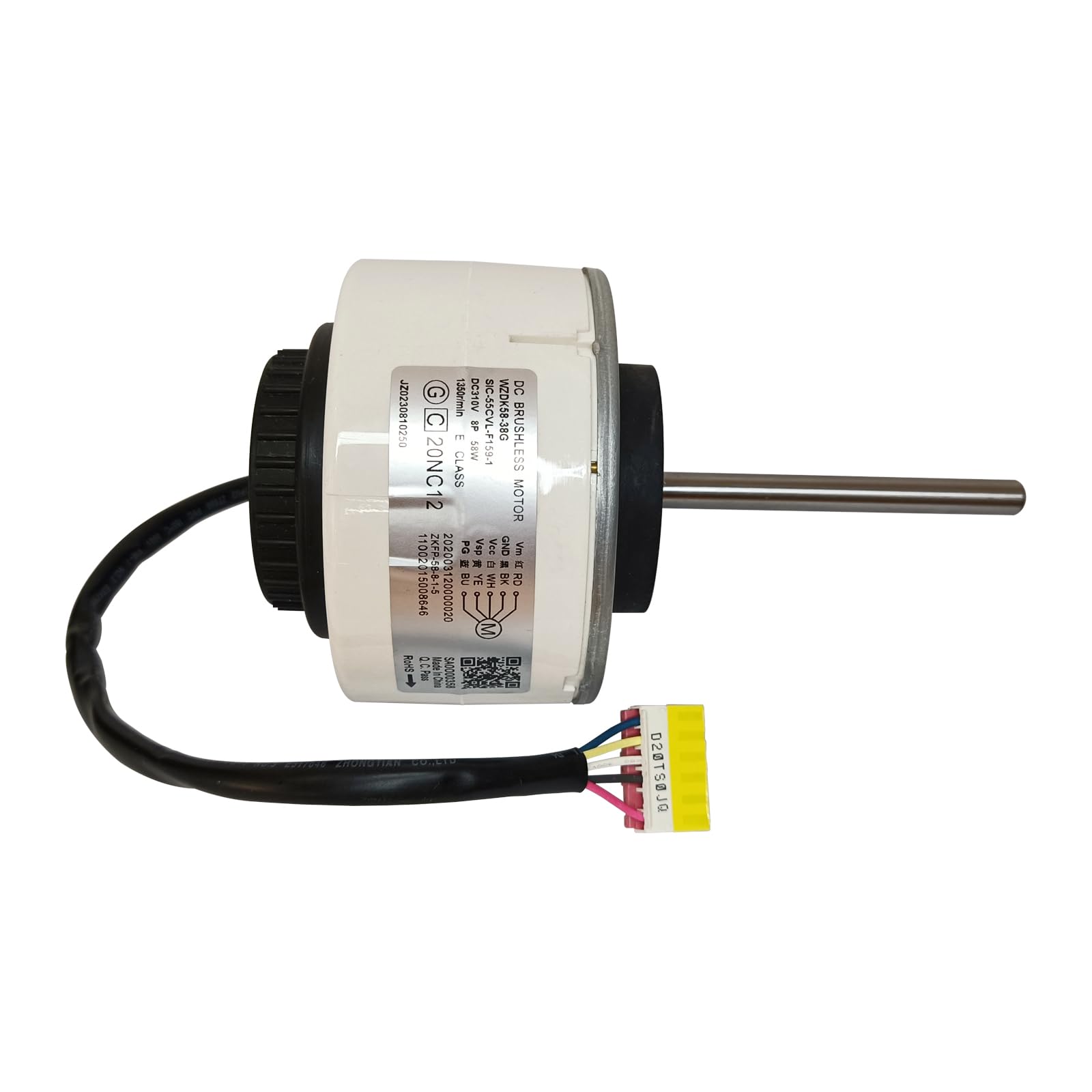 WZDK58-38G Air Conditioning Motor 58W Brushless Air Conditioner