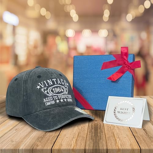 Image of 1926-1996 Birthday Gifts for Men Women,Personalized 30th-100th Birthday Ideas Gift,Parents Vintage Hat
