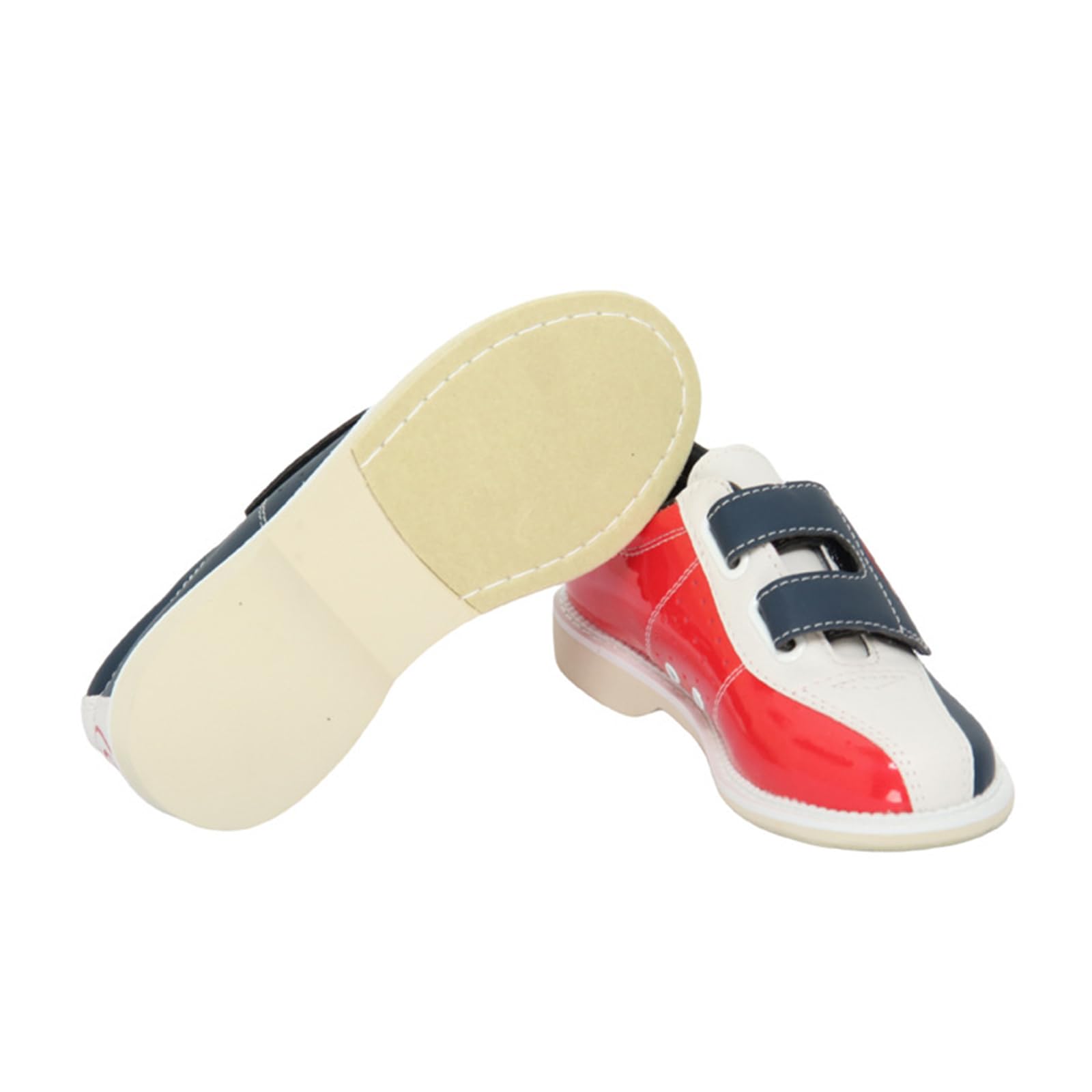 Scarpe da Bowling Uomo,Scarpe da Bowling Donna,Scarpe da Ginnastica Tipo Bowling,Traspirante Autoadesivo,Scarpe da Bowling da Donna,Uomo E Ragazzo,per Destrorsi E Mancini